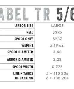 Abel Tr Fly Reel In Fish Graphics