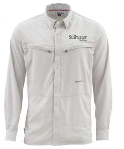 Clothing Simms Men'S Bugstopper Intruder Bicomp L/S Shirt Sfs Logo