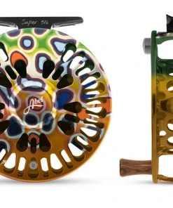 Reels Abel Super 5/6 Reel - Ported In Fish Graphics