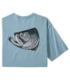 Patagonia Men'S Fish Noggins Organic Tee Clothing