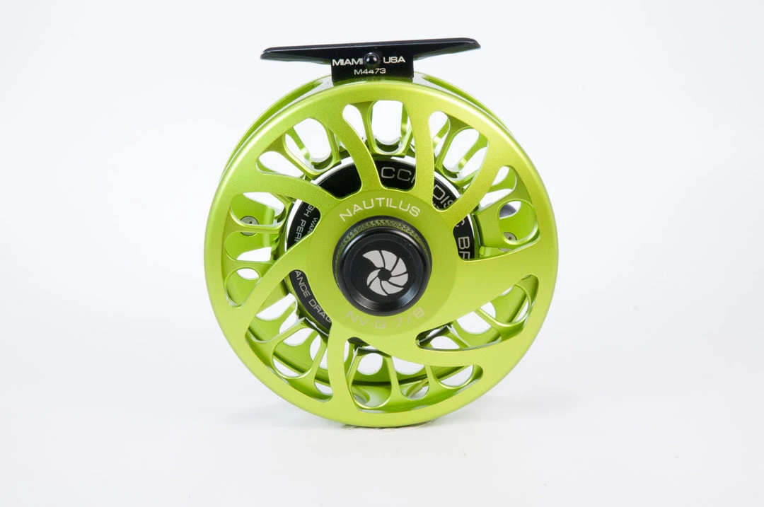 Nautilus Nv-G Limited Edition Fly Reel - Key Lime Reels 12 Nautilus Nv-G Limited Edition Fly Reel - Key Lime Reels