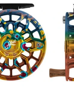 Abel Sdf 4/5 Reel - Ported In Fish Graphics Reels