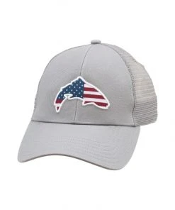 Clothing Simms Small Fit Usa Trout Trucker - Closeout