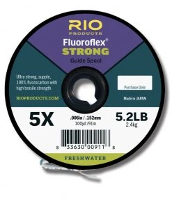 Rio Fluoroflex Strong Guide Spool Tippet 100 Yds