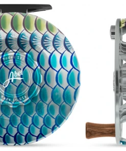 Reels Abel Sds Solid Fly Reel In Fish Graphics