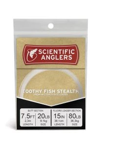 Scientific Anglers Toothy Fish Stealth Leader - Closeout