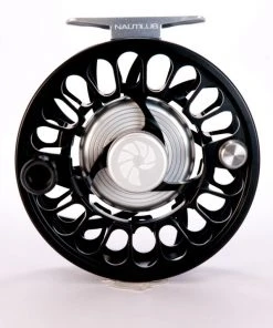 Nautilus Custom Nv-G Fly Reel Black-Silver Reels