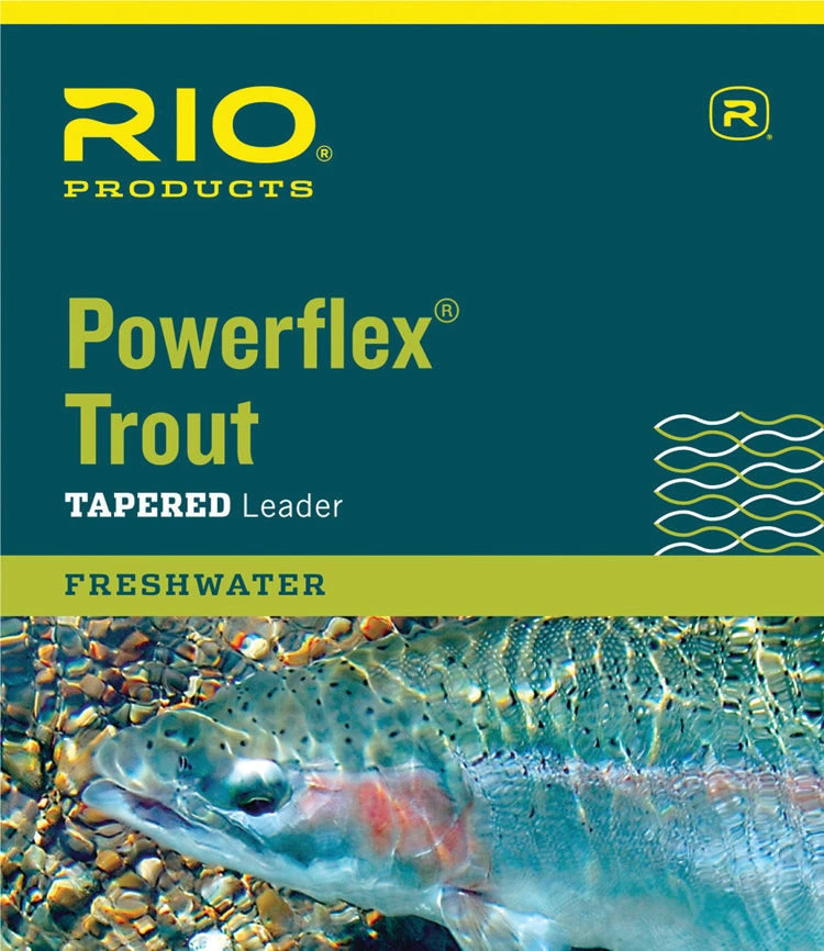 Rio Powerflex Trout Leader 12ft 3 Rio Powerflex Trout Leader 12ft