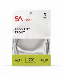 Scientific Anglers Absolute Trout Leader 3-Pack