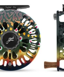 Reels Abel Super 5/6 Reel - Ported In Fish Graphics