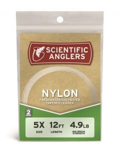 Scientific Anglers Nylon Leader - 9' - 2 Pack - Closeout