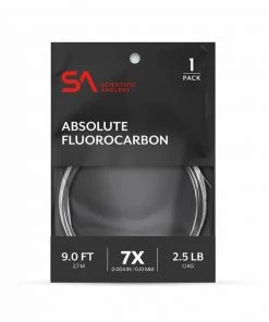 Scientific Anglers Absolute Fluorocarbon Leader 9ft