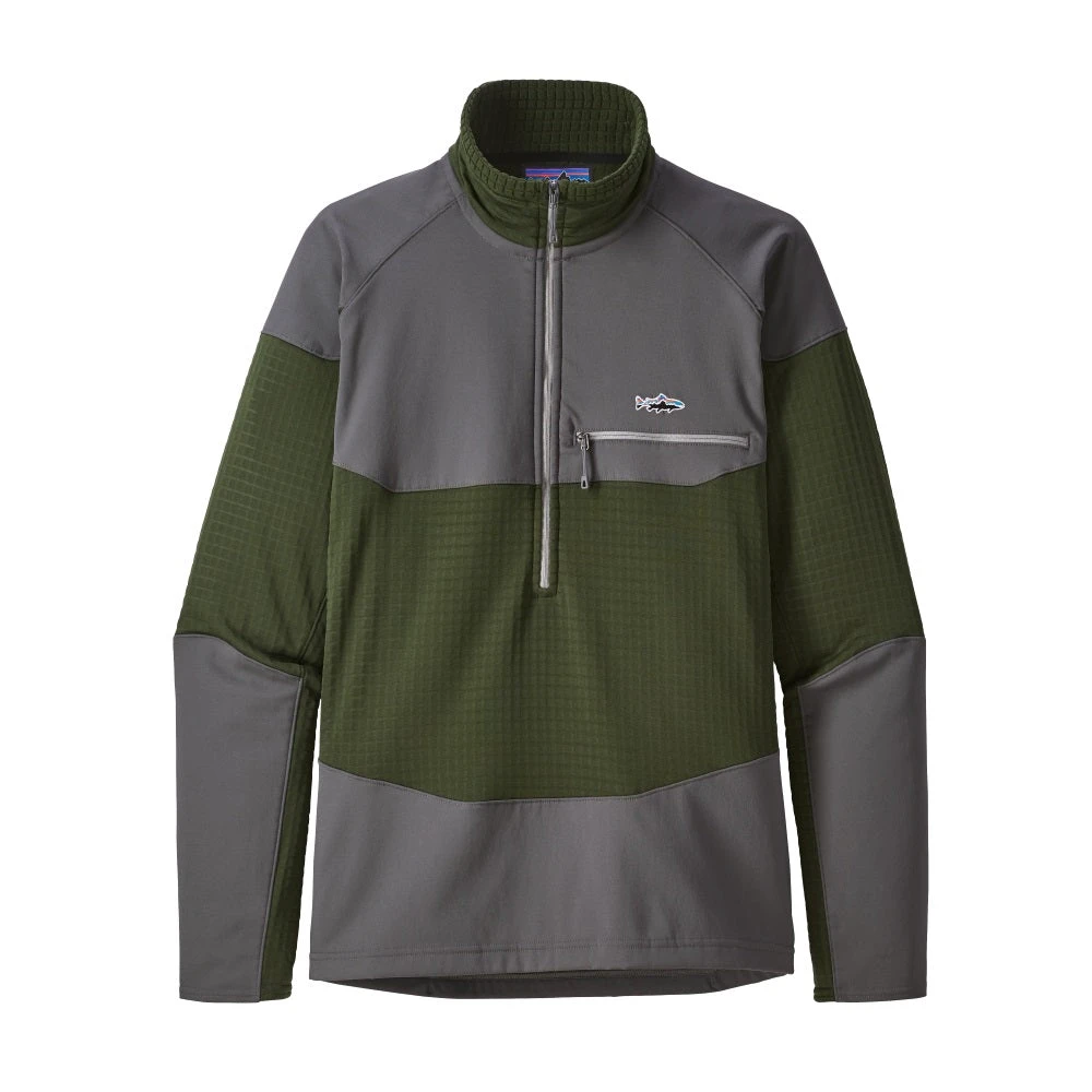 Patagonia Men's R1 L/S Fitz Roy Trout 1/4 Zip - Closeout Clothing 5 Patagonia Men's R1 L/S Fitz Roy Trout 1/4 Zip - Closeout Clothing