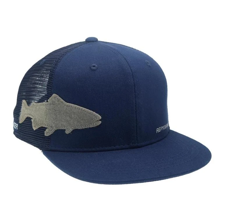 Rep Your Water Trout Fly Patch High Profile Hat 3 Rep Your Water Trout Fly Patch High Profile Hat