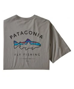 Patagonia Men'S Framed Fitz Roy Trout Organic Tee