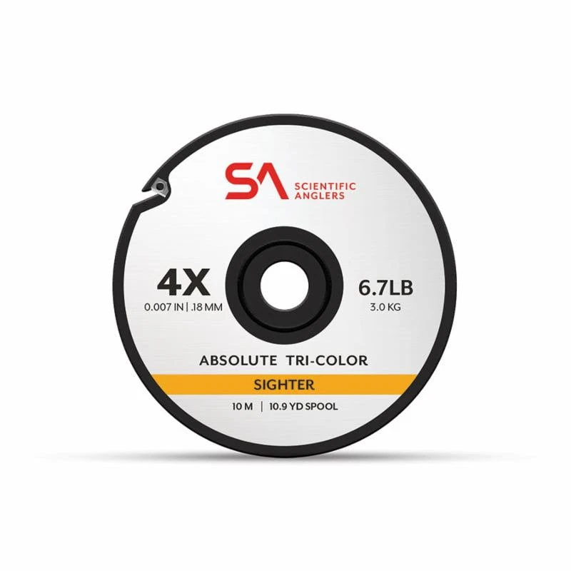 Scientific Anglers Absolute Tri-Color Sighter Tippet 3 Scientific Anglers Absolute Tri-Color Sighter Tippet
