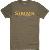 Simms Men's Logo Tee 2 Simms Men's Logo Tee