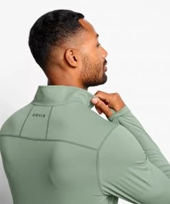 Orvis Men'S Sun Defense Quarter-Zip Clothing