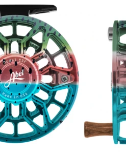 Abel Sdf 4/5 Reel - Ported In Fish Graphics Reels