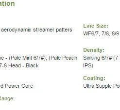 Airflo Kelly Galloup Streamer Max Long