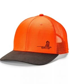 Orvis Mesh Back Waxed Brim Cap