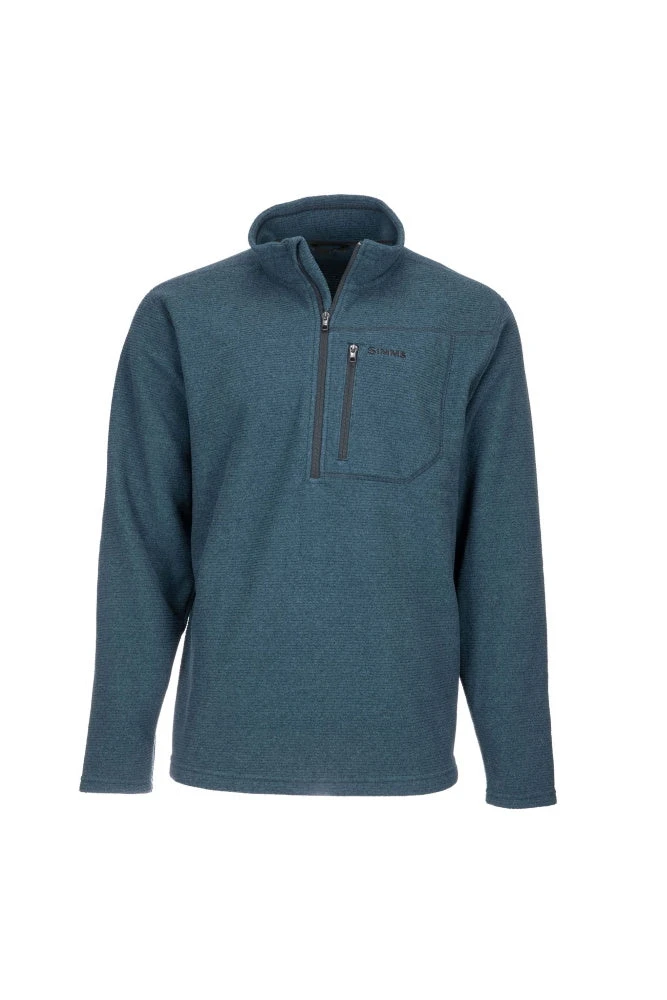 Clothing Simms Men's Rivershed Quarter Zip 3 Clothing Simms Men's Rivershed Quarter Zip