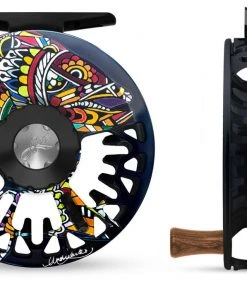 Reels Abel Vaya Fly Reel In Fish Graphics