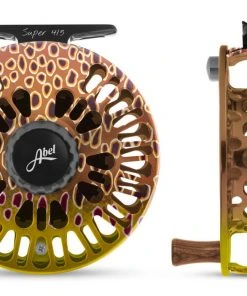 Abel Super 4/5 Reel - Ported In Fish Graphics Reels