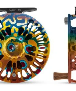 Reels Abel Super 5/6 Reel - Ported In Fish Graphics