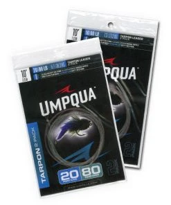 Umpqua Tarpon Leader W/Pink Fluoro Shock (2-Pack)